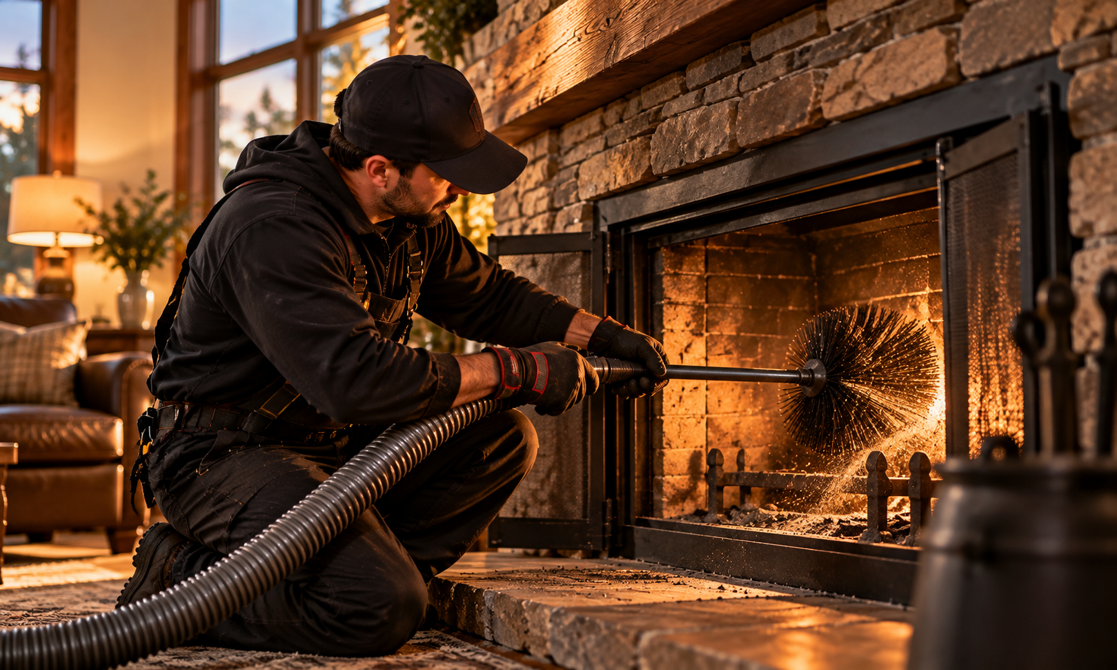 Service Fireplace Cleaning